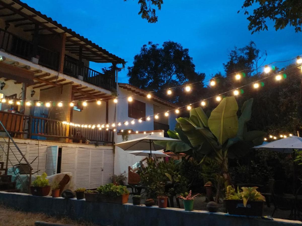 Casona Chara Hotel Barichara Exterior foto