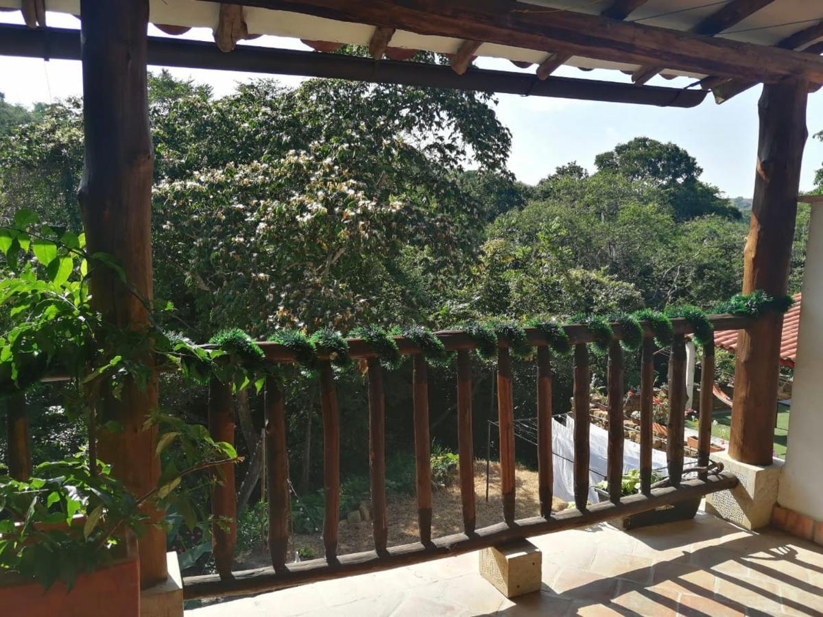 Casona Chara Hotel Barichara Exterior foto