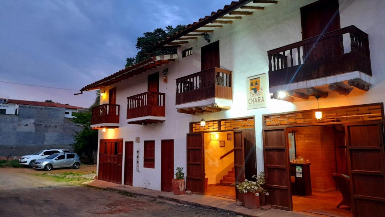 Casona Chara Hotel Barichara Exterior foto