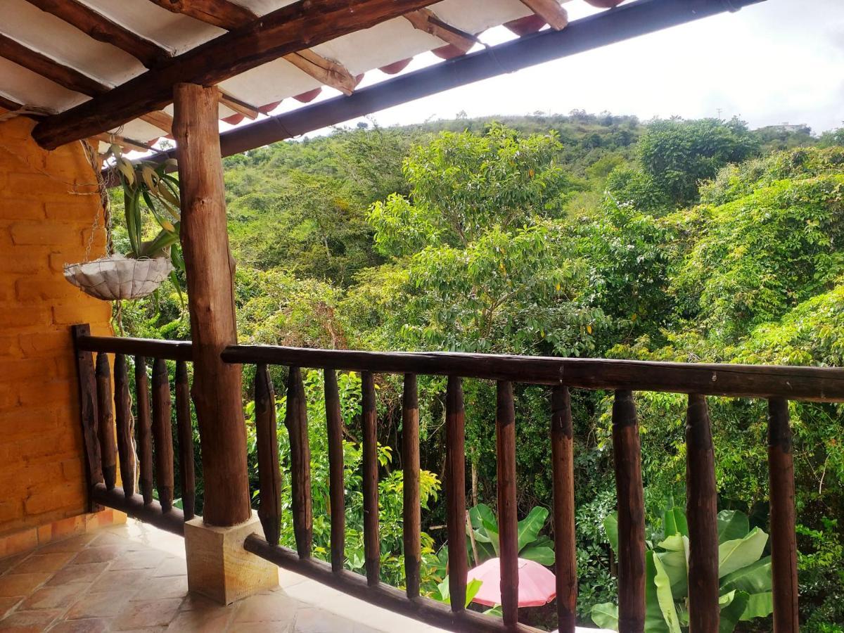Casona Chara Hotel Barichara Exterior foto