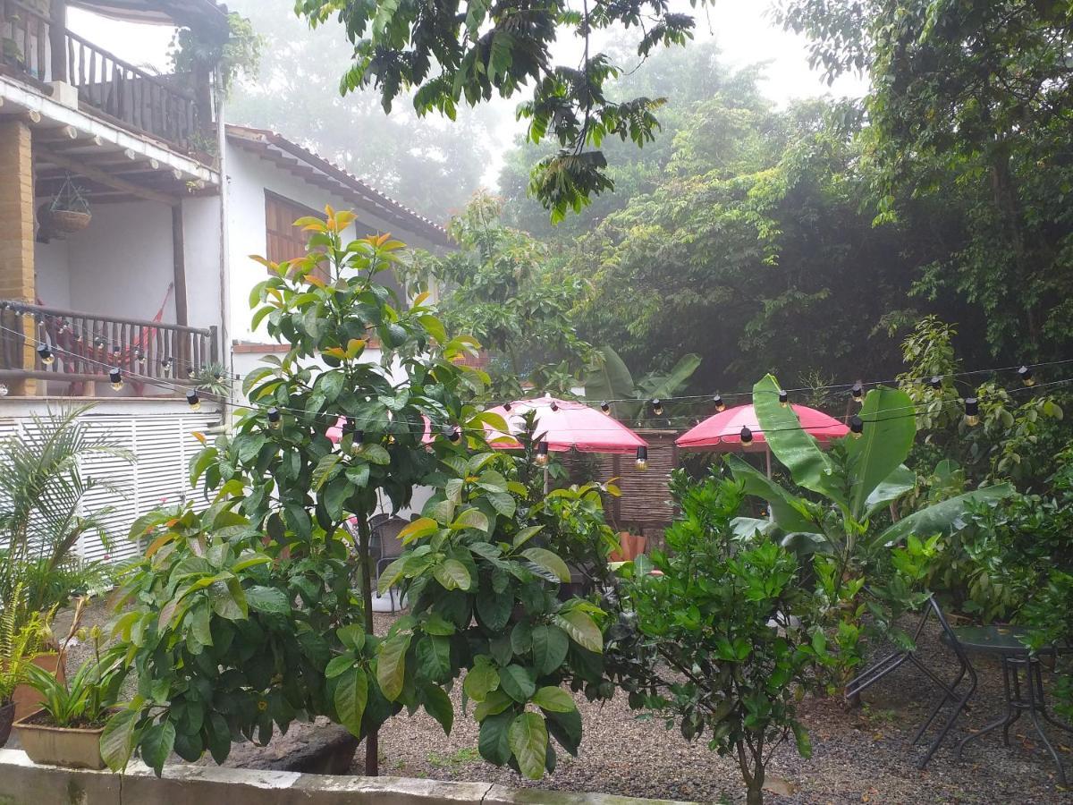 Casona Chara Hotel Barichara Exterior foto