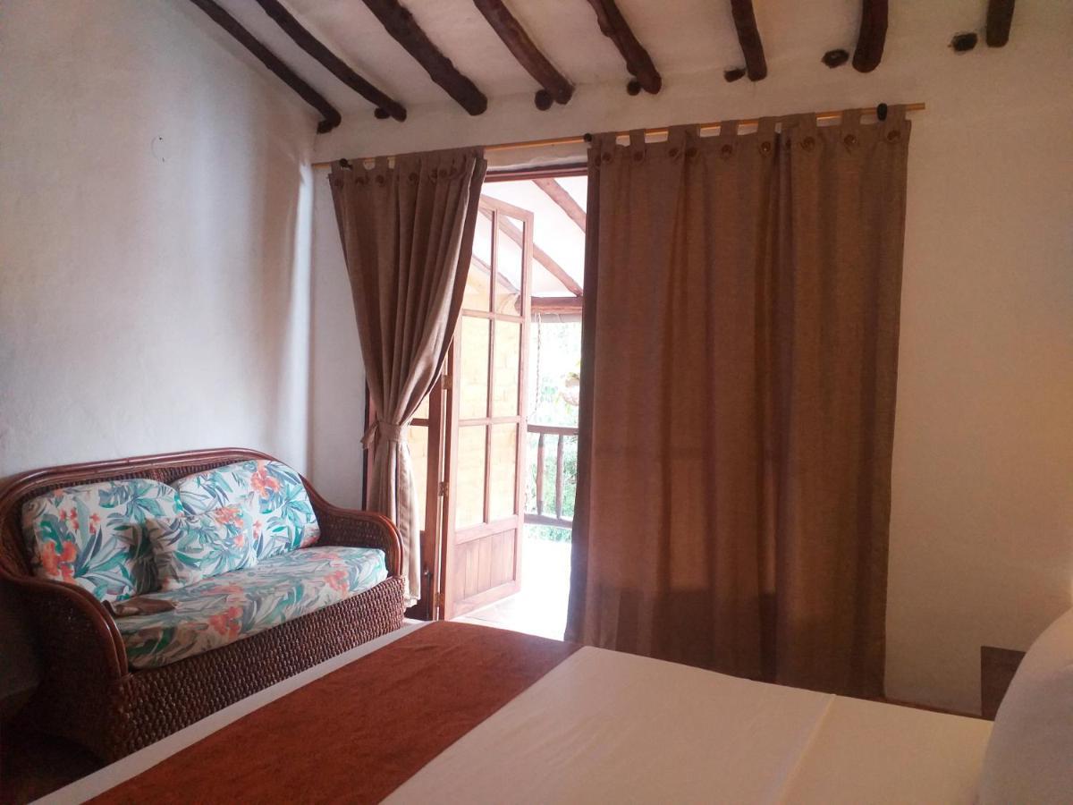 Casona Chara Hotel Barichara Exterior foto