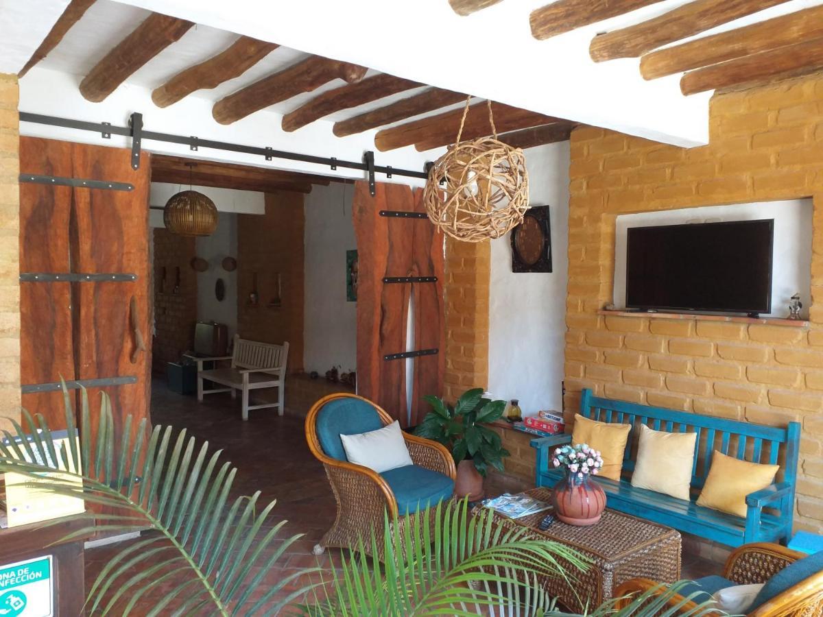 Casona Chara Hotel Barichara Exterior foto