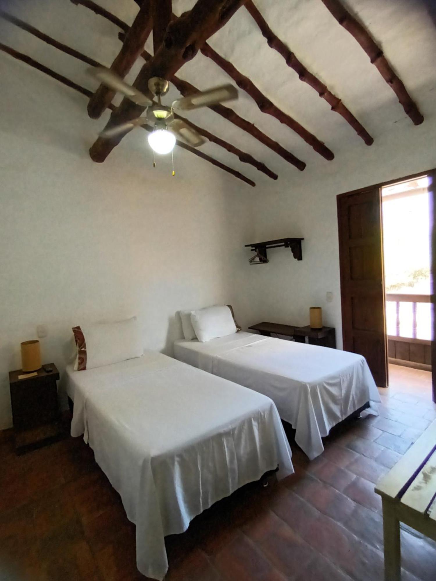 Casona Chara Hotel Barichara Exterior foto