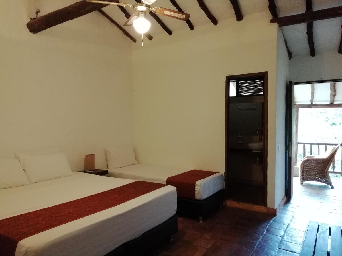 Casona Chara Hotel Barichara Exterior foto